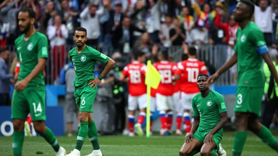 لاعبى السعودية يفوزوا بصيامهم فى افتتاح كاس العالم