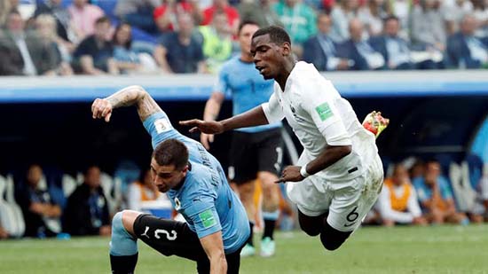 فرنسا تتأهل لنصف نهائي كأس العالم على حساب أوروجواي