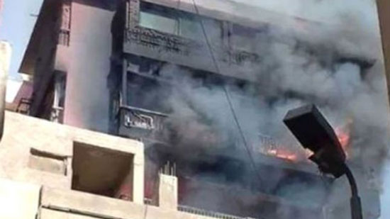 وفاة شخص وإصابة 4 في حريق بمستشف الحسين العام