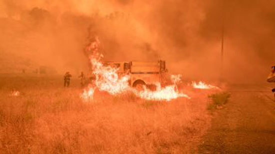 الأقباط متحدون اتساع نطاق أكبر حريق غابات فى كاليفورنيا