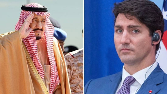 سفير الكندي  و  الملك السعودي سلمان بن عبدالعزيز