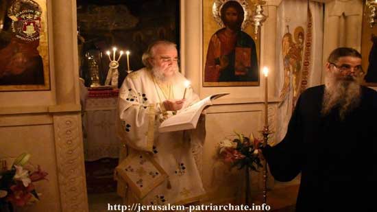 البطريركية الأورشليمية تحتفل بعيد القديس يوحنا الخوزيفي الجديد