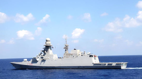القوات البحرية تنفذ تدريبات بالبحر الأحمر والمتوسط مع الإيطالية واليونانية وقوات كوريا الجنوبية 