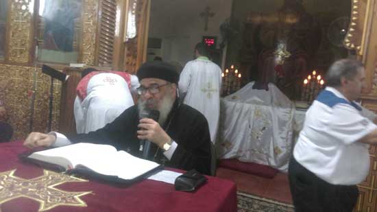  القمص انطونيوس عبد المسيح كاهن كنيسة الشهيدة بربارة بالشرابية