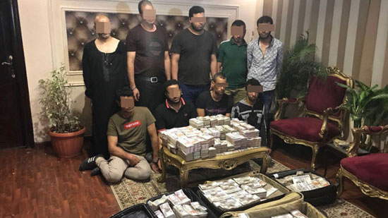  القبض على 9 متهمين فى واقعة سرقة 18 مليون جنيه من سيارة أموال بمدينة نصر