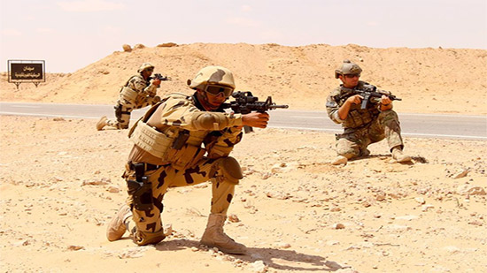  تدريبات مشتركة لمكافحة الإرهاب بين القوات الخاصة المصرية والأمريكية 