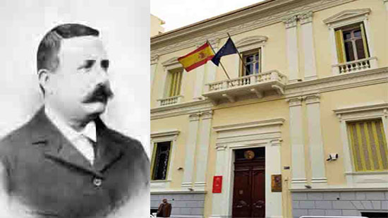 القنصلية الإسبانية أقدم مبنى فى أقدم شارع بالإسكندرية