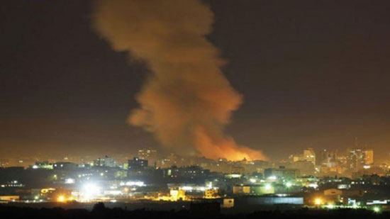  هجوم إسرائيلي على مطار دمشق في سوريا