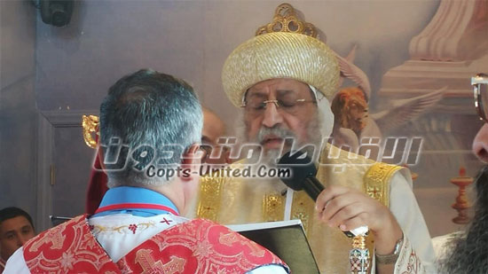 البابا يكرم قيادات مدينه بيسكاتاواى بامريكا