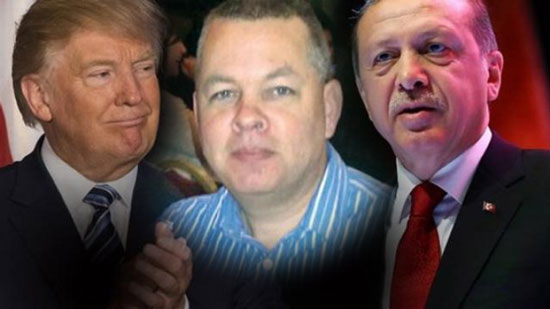 أردوغان - القس الامريكى - ترامب