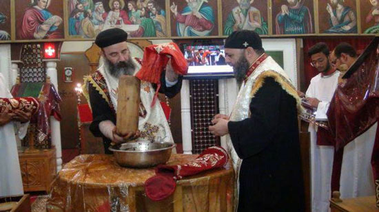 احتفال بعيد استشهاد القديسين فكتور وأرسوس