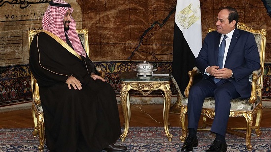 الرئيس عبدالفتاح السيسي- ولي عهد السعودية