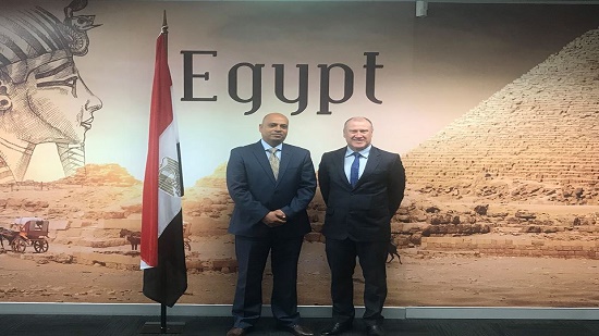 القنصل العام في سيدني يستقبل سفير استراليا الجديد في مصر