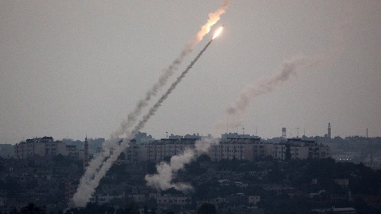  100 صاروخ من غزة على جنوب إسرائيل