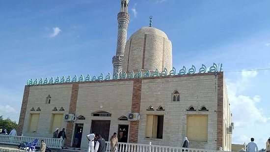 مسجد الروضة في شمال سيناء