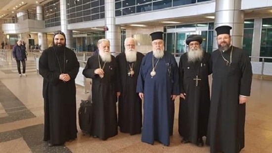  وفد من الكنيسة اليونانية الأرثوذكسية الشقيقة يزور مصر
