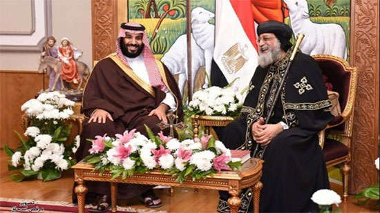 البابا تواضروس الثاني: لما لا نقيم كنيسة في السعودية؟.. ومحمد بن سلمان شاب رائعاً