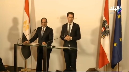 بالفيديو.. 10 رسائل من السيسي والمستشار النمساوي.. والأخير: مصر ساعدت في استقرار أوروبا
