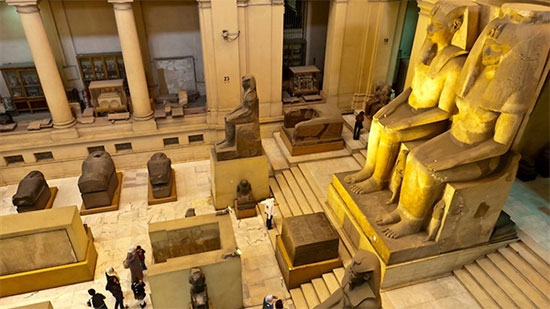 وفد من مجلس النواب يتفقد المتحف المصري الكبير