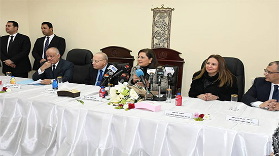 افتتاح أعمال التطوير التقني لمحكمة القاهرة الجديدة الابتدائية بالعاصمة الإدارية