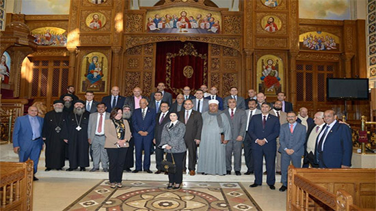  رئيس مجلس النواب ووفد برلماني يزور الكنيسة القبطية بالكويت