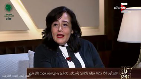 الدكتورة سحر مشهور مستشارة وزيرة التضامن الاجتماعى