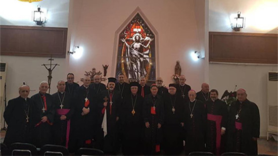 افتتاح دورة مجلس رؤساء الكنائس الكاثوليكية في سورية 