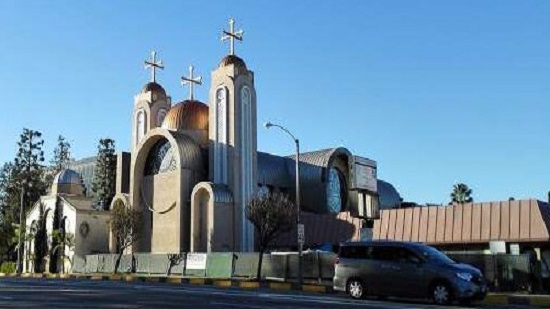 مطران لوس انجلوس يفتتح كنيسة جديدة للقديس مرقريوس أبو سيفين والانبا إبرام 
