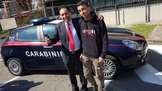  شاب مصري يروي تفاصيل إنقاذه لـ51 تلميذًا إيطاليًا من الحرق
