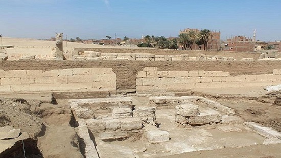 جرى اكتشاف بهو القصر ملحقا بمعبد أبيدوس في سوهاج