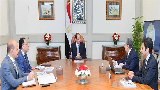 5 تكليفات للرئيس السيسي خلال اجتماعه برئيس الوزراء ووزير الكهرباء

