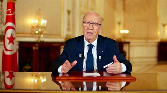  الرئيس التونسي، الباجي قايد السبسي،