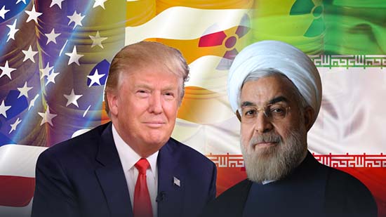 ترامب والرئيس الإيراني