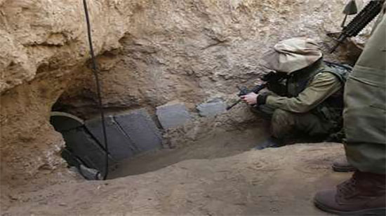 الجيش الإسرائيلي يدمر نفق حفرته حركة الجهاد
