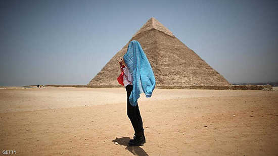 مصر.. سبب الحرارة الشديدة 