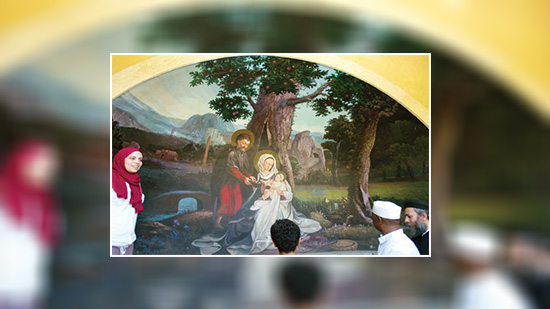 صحيفة الأهرام تزور مسار رحلة العائلة المقدسة تزامنا مع عيد دخول المسيح أرض مصر
