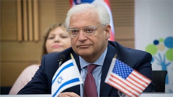  سفير الأمريكي عن صفقة القرن: نرجو توضيح ماهية قيام دولة فلسطينية وما يترتب على ذلك

