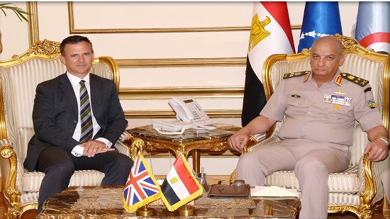 وزير الدفاع: نعتز بالعلاقات التاريخية بين مصر وبريطانيا
