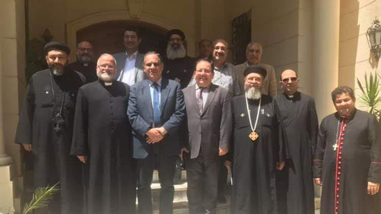 مجلس كنائس مصر يجتمع في بيت الطائفة الإنجيلية