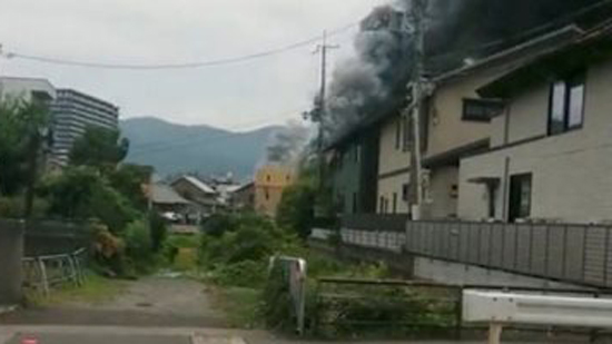 ارتفاع حصيلة ضحايا حريق استوديو للرسوم المتحركة باليابان لـ 12 حالة وفاة