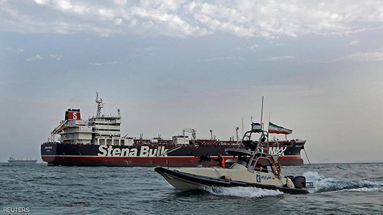 إيران احتجزت ناقلة النفط البريطانية الجمعة الماضية.
