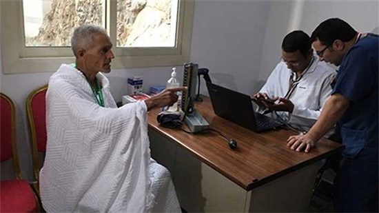 الصحة: عيادات البعثة الطبية للحج بمكة والمدينة تستقبل 1026 حاجًا مصريًا