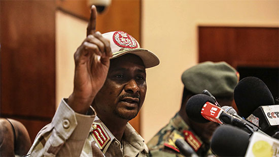  محمد حمدان دقلو، نائب رئيس المجلس العسكري السوداني الانتقالي