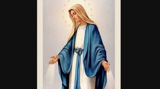 تمجيد العذراء - السلام لك يا مريم يا ام الله القدوس

