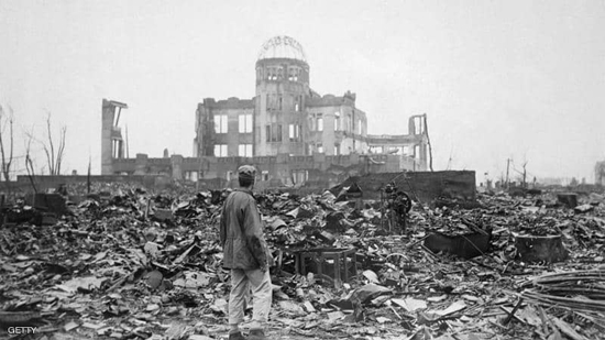الهجوم النووي على هيروشيما خلف نحو 70 ألف قتيل ودمارا هائلا