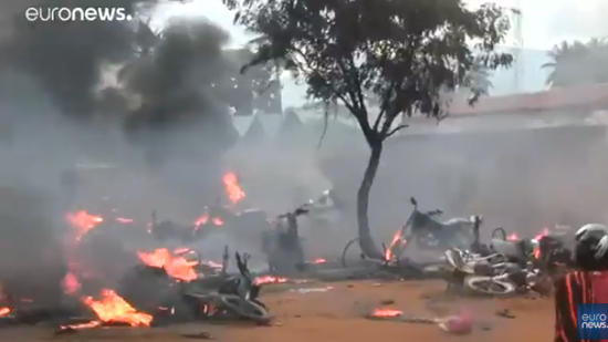  فيديو .. مقتل 69 شخصا في انفجار شاحنة وقود بتنزنيا  