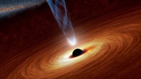 استيقاظ ثقب أسود بشكل مفاجئ وسط مجرة درب التبانة... فيديو