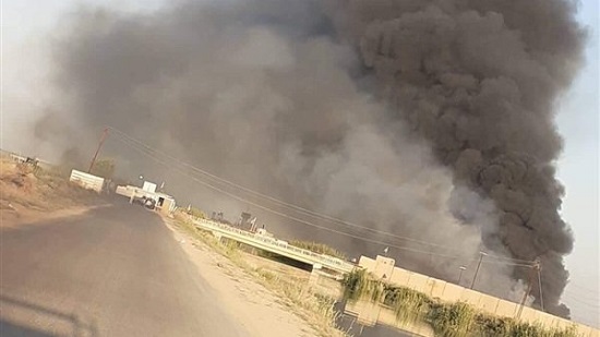  الدفاع المدني العراقي: وصلنا للمرحلة الأخيرة من إخماد حريق قاعدة بلد
