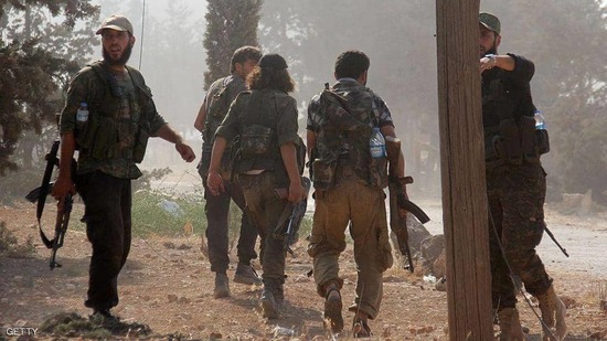 عناصر من جبهة النصرة الموالية للقاعدة في سوريا