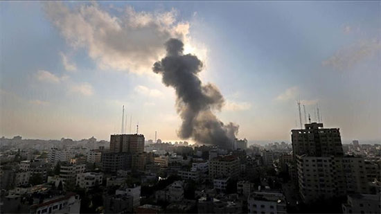 الجيش الإسرائيلي يقصف موقع قرب الحدود مع غزة